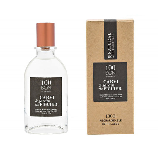 100BON CARVI & JARDIN DE FIGUIER 100% NATURAL CONCENTRATE UNISEX FRAGRANCE SPRAY
