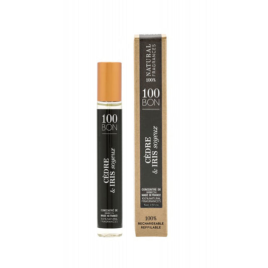 100BON CEDRE & IRIS SOYEUX 100% NATURAL CONCENTRATE UNISEX FRAGRANCE SPRAY