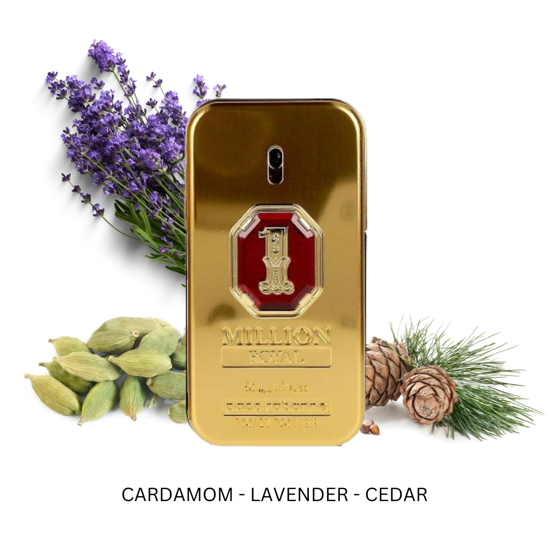 1 Million Royal Parfum For Men By Paco Rabanne Parfum Spray 3.4 oz