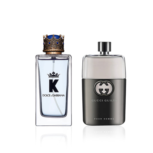 K by Dolce & Gabbana and Gucci Guilty by Gucci