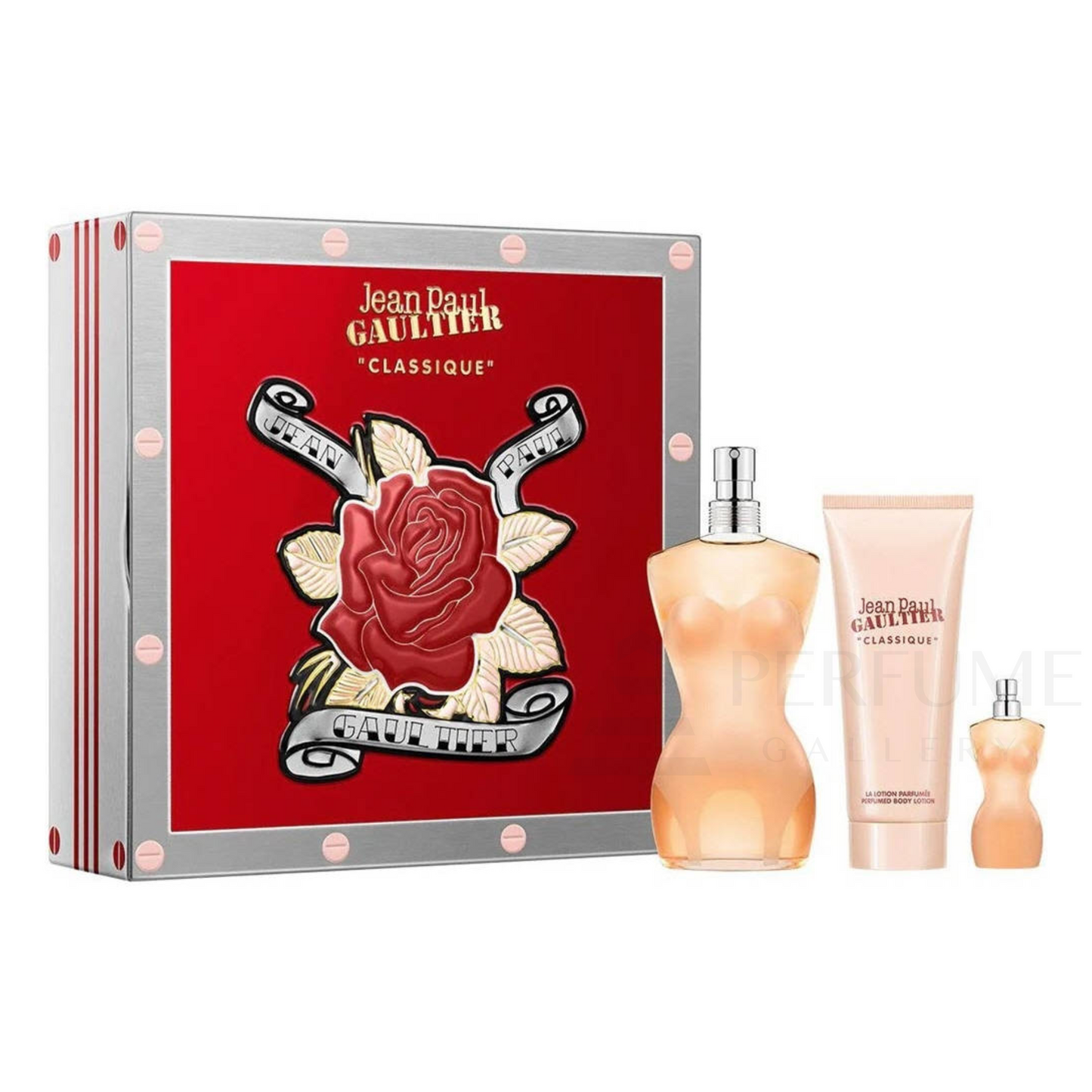 Jean Paul Gaultier Classique Eau De Toilette 3-Piece Gift Set for Women
