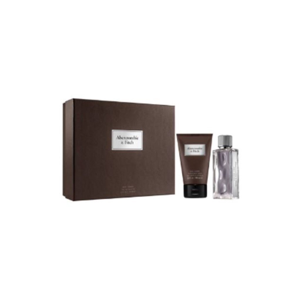Abercrombie Fitch First Instinct Eau de Toilette Men's Aftershave Gift Set Spray (50ml) with Hair & Body Wash