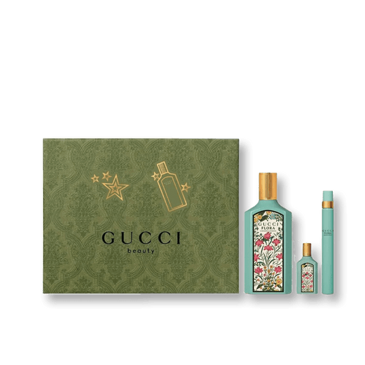 Gucci Flora Gorgeous Jasmine EDP Trio 2024 Set