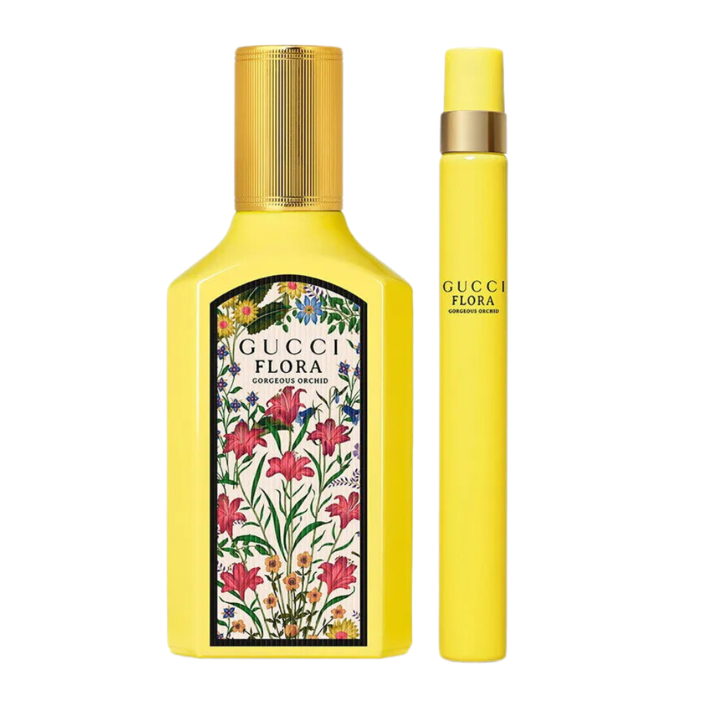 Gucci Flora Gorgeous Orchid Women's Perfume Gift Set (50ml EDP + 10ml EDP)