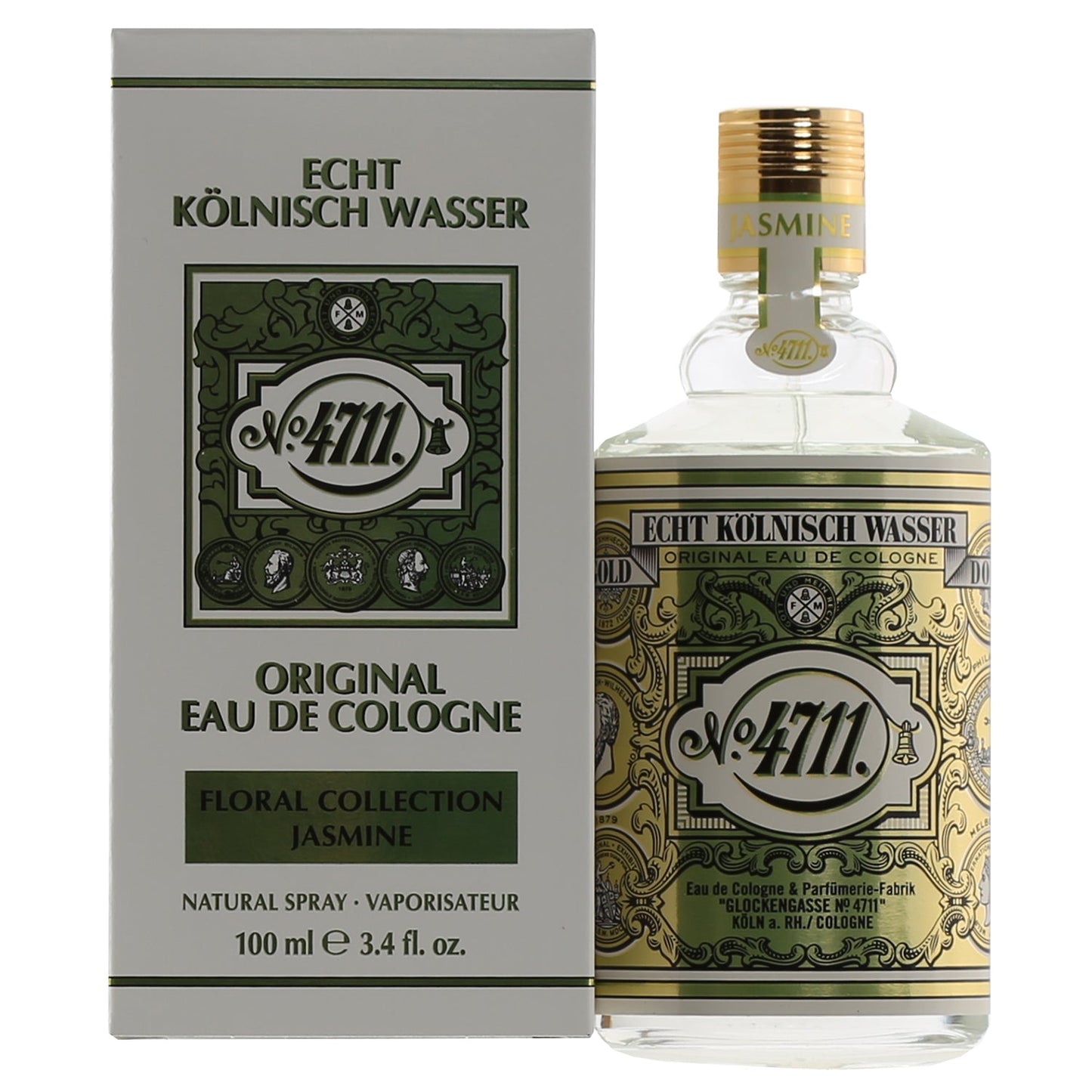 4711 BY MULHENS FLORAL UNISEX COLLECTION JASMINE EDC SPRAY