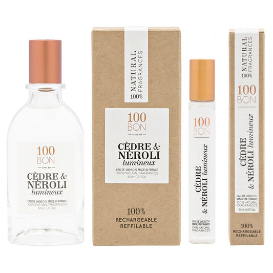 100BON CEDRE & NEROLI LUMINEUX 1.7 OZ EDP SPRAY/ .5 PEN SPRAY DUO