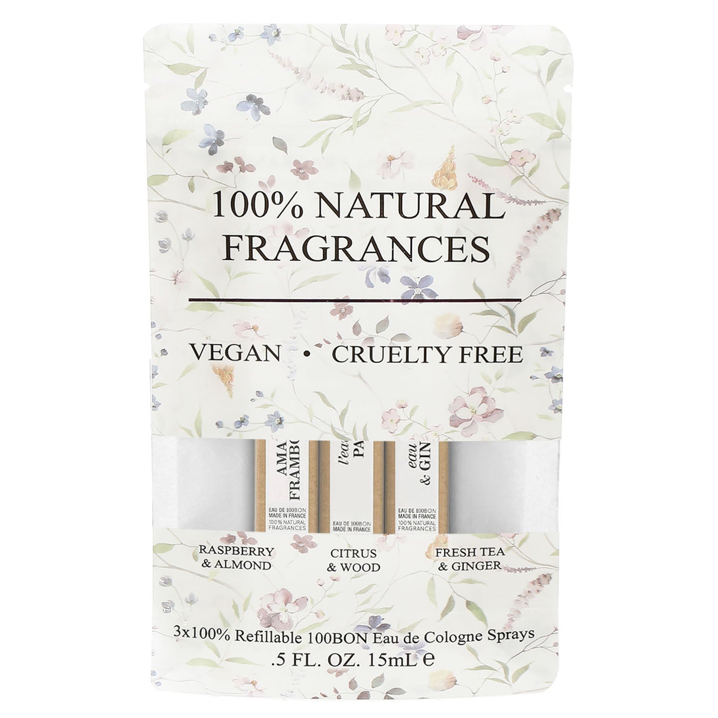 100BON LADIES SET - .5 EDC RASPBERRY/CITRUS/FRESH TEA