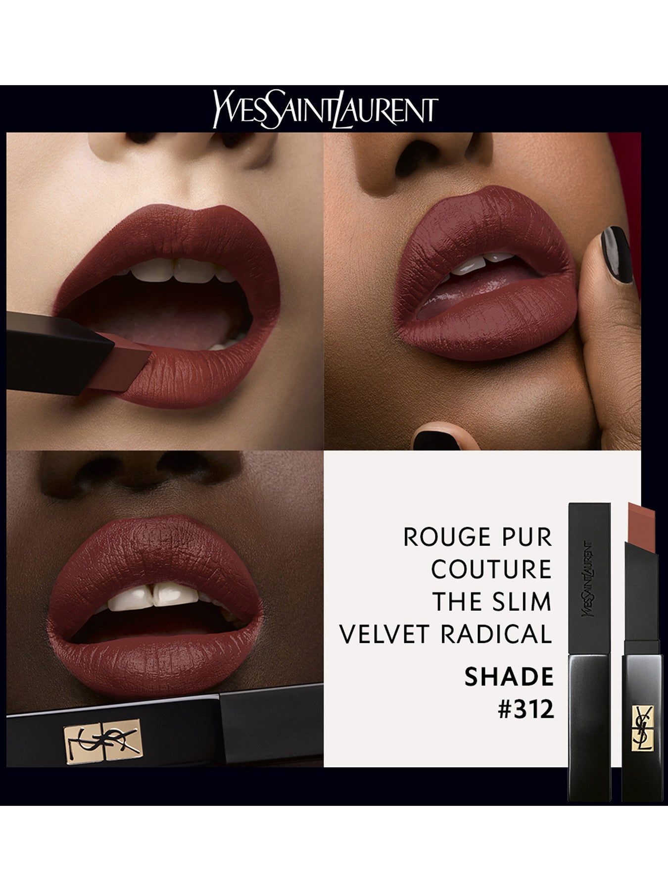Rouge Pur Couture The Slim Velvet Radical