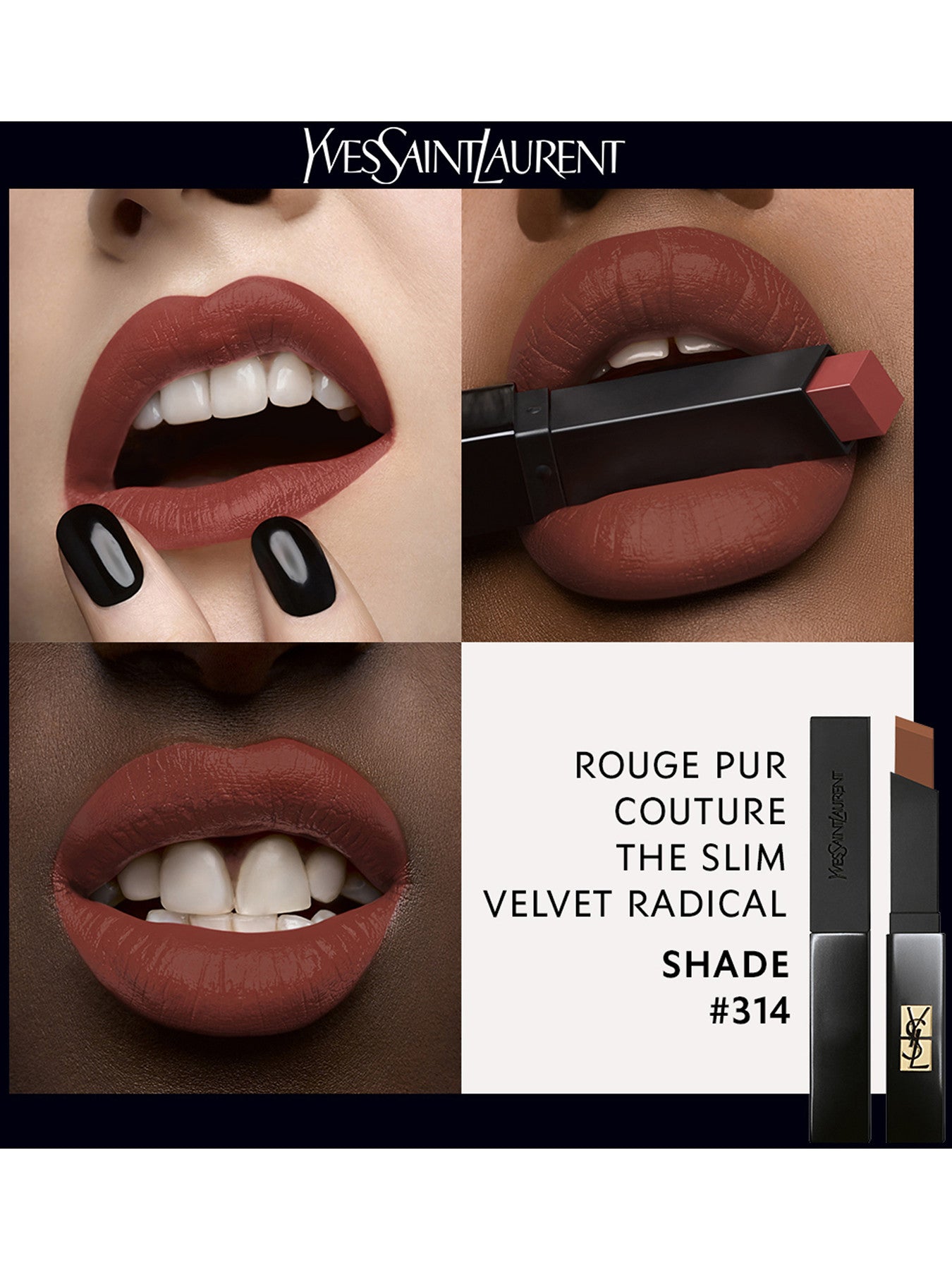 Rouge Pur Couture The Slim Velvet Radical
