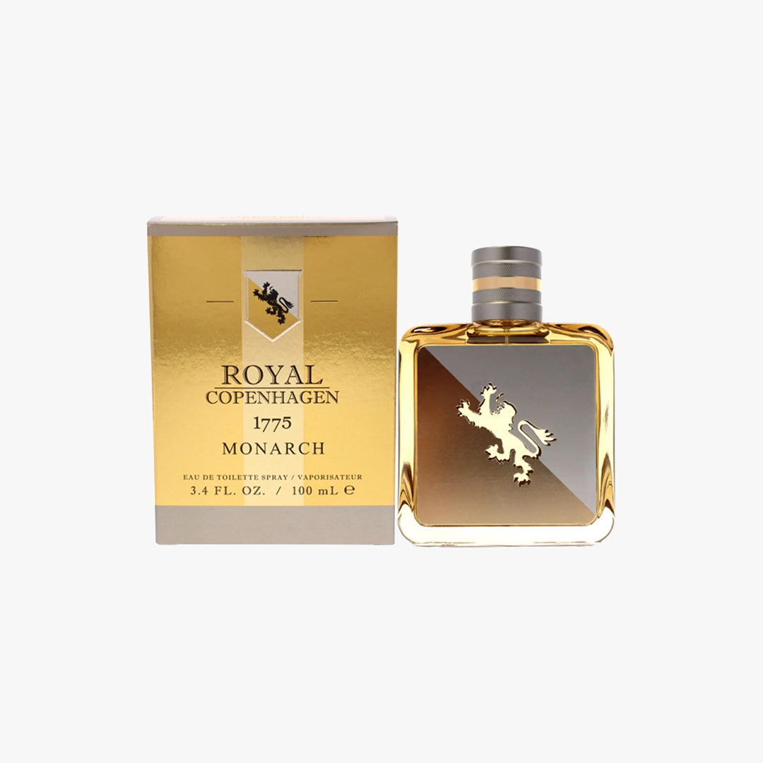 1775 Monarch For Men by Royal Copenhagen Eau De Toilette Spray 3.4 oz