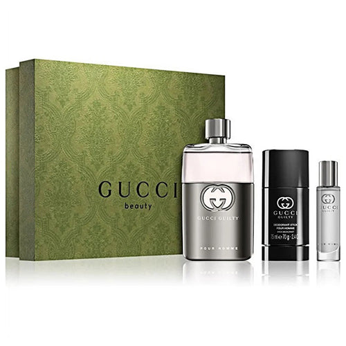 Guilty Men 3Pc Gift Set for Men by Gucci