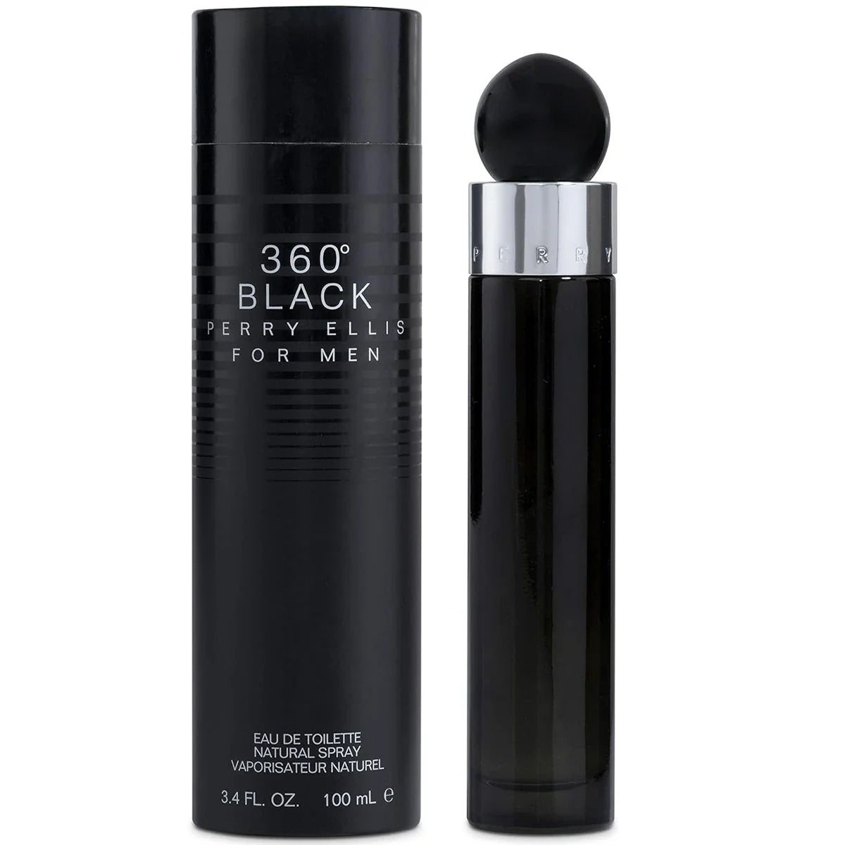 360 Black 3.4 oz EDT for men