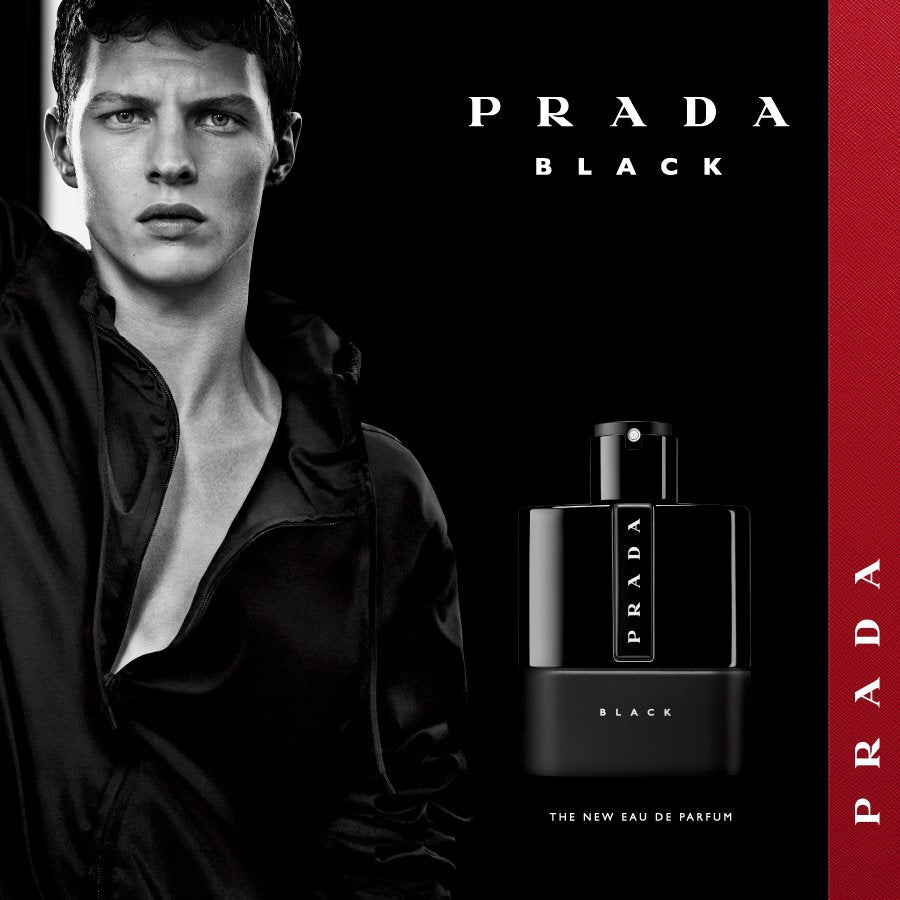 Prada Luna Rossa Black 3.4 oz EDP for men Refillable