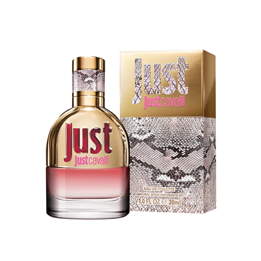 Roberto Cavalli Just Cavalli Eau de Toilette Women's Perfume Spray (30ml, 50ml, 75ml)